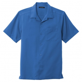 Port Authority W400 Short Sleeve Performance Staff Shirt - True Blue