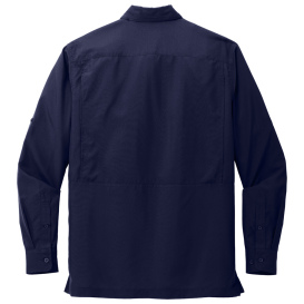 Port Authority W960 Long Sleeve UV Daybreak Shirt - True Navy