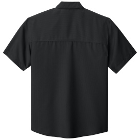 Port Authority W963 Short Sleeve UV Dockside Shirt - Deep Black