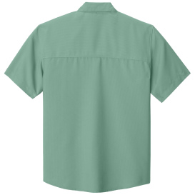 Port Authority W963 Short Sleeve UV Dockside Shirt - Sage