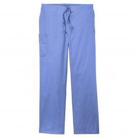 Wink WW3150S Unisex Short WorkFlex Cargo Pocket Scrub Pants - Ceil Blue