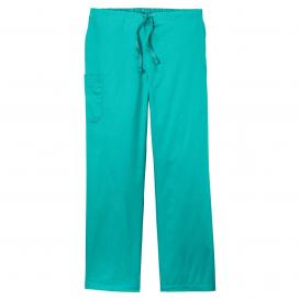 Wink WW3150S Unisex Short WorkFlex Cargo Pocket Scrub Pants - Teal