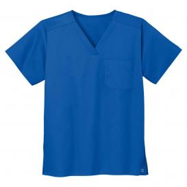 Wink WW3160 Unisex WorkFlex Chest Pocket V-Neck Scrub Top - Royal