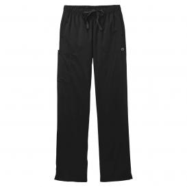 Wink WW4158 Women\'s Premiere Flex Cargo Pocket Scrub Pants - Black
