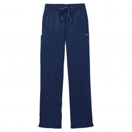 Wink WW4158 Women\'s Premiere Flex Cargo Pocket Scrub Pants - Navy