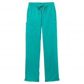 Wink WW4158 Women\'s Premiere Flex Cargo Pocket Scrub Pants - Teal