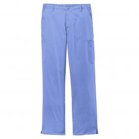 Wink WW5058 Men\'s Premiere Flex Cargo Pocket Scrub Pants - Ceil Blue