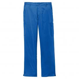 Wink WW5058 Men\'s Premiere Flex Cargo Pocket Scrub Pants - Royal