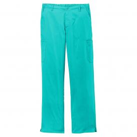 Wink WW5058 Men\'s Premiere Flex Cargo Pocket Scrub Pants - Teal