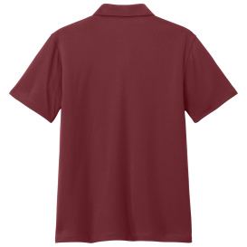 Port Authority Y110 Youth Dry Zone UV Micro-Mesh Polo - Burgundy