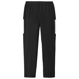 Sport-Tek YPST800 Youth Travel Pants - Black/White
