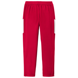 Sport-Tek YPST800 Youth Travel Pants - Deep Red/White