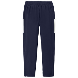 Sport-Tek YPST800 Youth Travel Pants - True Navy/White