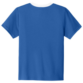 Sport-Tek YST100 Competitor United Crew - True Royal/White