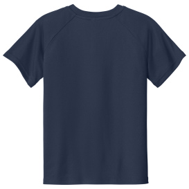Sport-Tek YST359 PosiCharge Competitor 2-Button Henley - True Navy