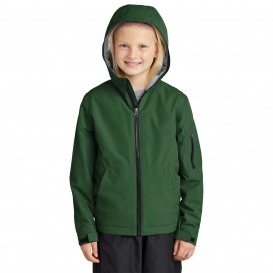 Sport-Tek YST56 Youth Waterproof Insulated Jacket - Forest Green
