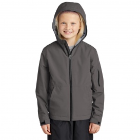 Sport-Tek YST56 Youth Waterproof Insulated Jacket - Graphite