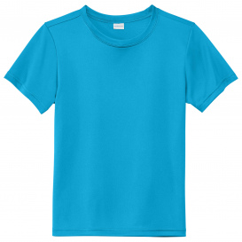 Sport-Tek YST720 Youth PosiCharge Re-Compete Tee - Atomic Blue