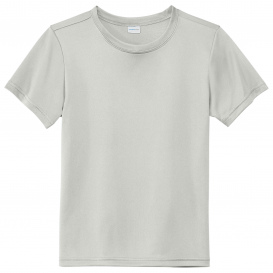 Sport-Tek YST720 Youth PosiCharge Re-Compete Tee - Silver