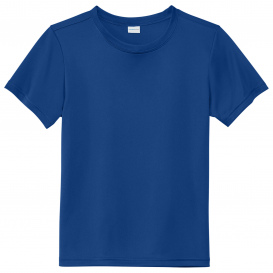 Sport-Tek YST720 Youth PosiCharge Re-Compete Tee - True Royal