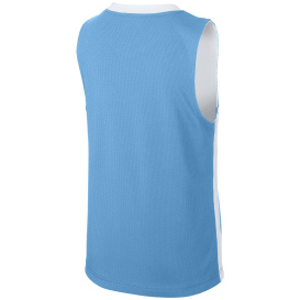 Sport-Tek YST900 Youth Rival Basketball Rev Jersey - Carolina Blue/White