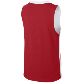 Sport-Tek YST900 Youth Rival Basketball Rev Jersey - Deep Red/White