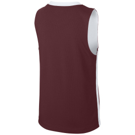 Sport-Tek YST900 Youth Rival Basketball Rev Jersey - Maroon/White