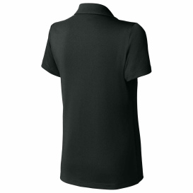 Sport-Tek LST104 Ladies Competitor United Polo - Black/White