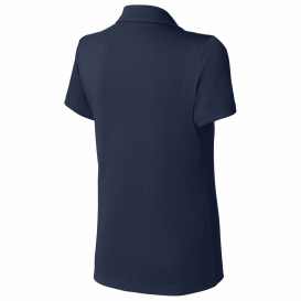 Sport-Tek LST104 Ladies Competitor United Polo - True Navy/White