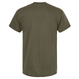 M&O 4800 Gold Soft Touch T-Shirt - Military Green