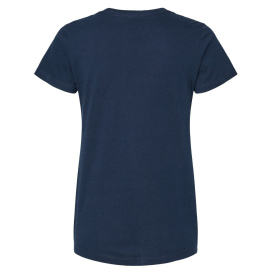 M&O 4810 Women\'s Gold Soft Touch T-Shirt - Deep Navy