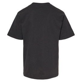 M&O 4850 Youth Gold Soft Touch T-Shirt - Black