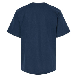 M&O 4850 Youth Gold Soft Touch T-Shirt - Deep Navy