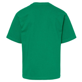 M&O 4850 Youth Gold Soft Touch T-Shirt - New Kelly Green