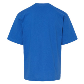 M&O 4850 Youth Gold Soft Touch T-Shirt - Royal