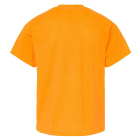 M&O 4850 Youth Gold Soft Touch T-Shirt - Safety Orange