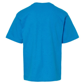 M&O 4850 Youth Gold Soft Touch T-Shirt - Turquoise