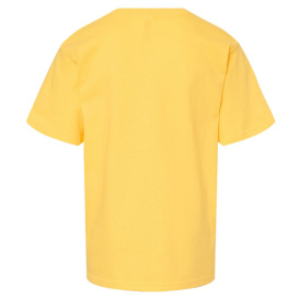 M&O 4850 Youth Gold Soft Touch T-Shirt - Yellow