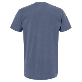 M&O 6500M Unisex Vintage Garment Dyed T-Shirt - Blue Jean