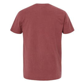 M&O 6500M Unisex Vintage Garment Dyed T-Shirt - Brick