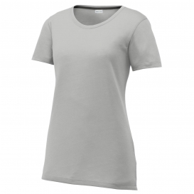 Sport-Tek LST450 Ladies PosiCharge Competitor Cotton Touch Tee - Silver