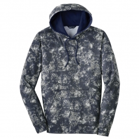 Sport-Tek ST230 Sport-Wick Mineral Freeze Fleece Hooded Pullover - True Navy
