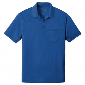 Sport-Tek ST640P PosiCharge RacerMesh Pocket Polo - True Royal