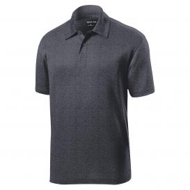 Sport-Tek ST660 Heather Contender Polo - Graphite Heather | Full Source