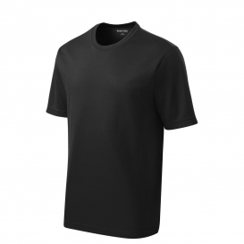 Sport-Tek ST340 PosiCharge RacerMesh Tee - Black | Full Source