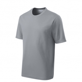 Sport-Tek ST340 PosiCharge RacerMesh Tee - Silver | Full Source