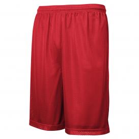 Sport-Tek ST510 PosiCharge Classic Mesh Shorts - True Red