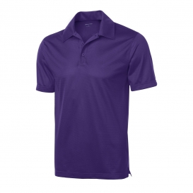 Sport-Tek ST690 PosiCharge Active Textured Polo - Purple