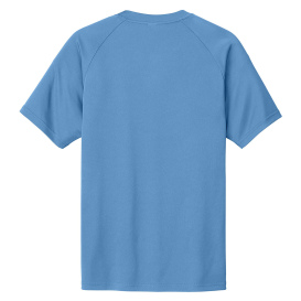 Sport-Tek ST359 PosiCharge Competitor 2-Button Henley - Carolina Blue