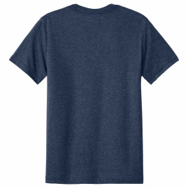 Port & Company PC340Y Youth CVC Tee - Team Navy Heather